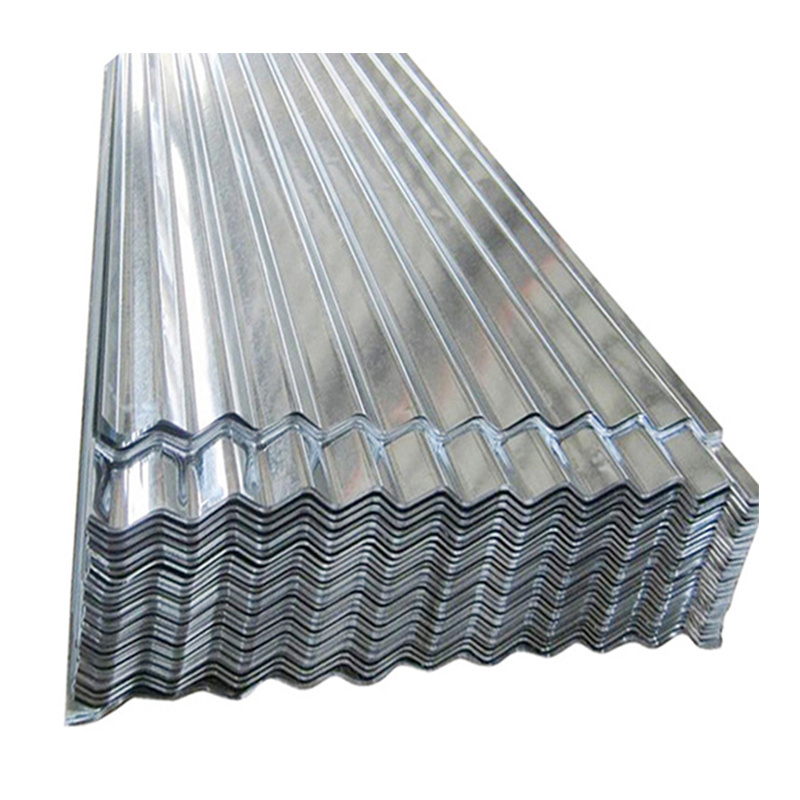 Factory price 12 feet galvanized steel plate roof panel Commercial galvanized corrugated steel plate roof panel