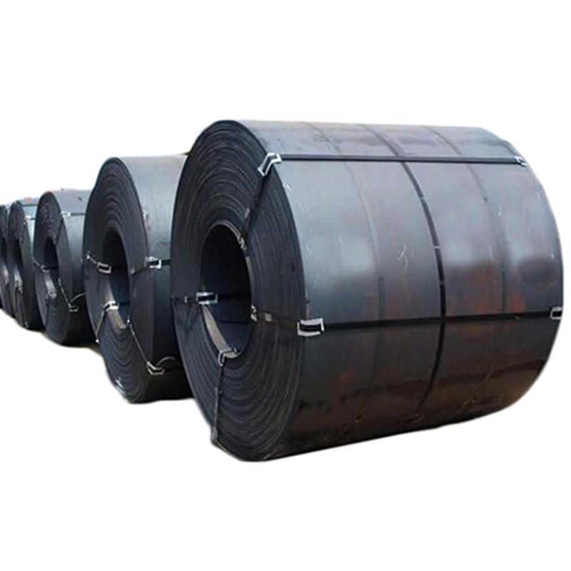 Hot Rolled Carbon Steel Sheet Plate Production Line 0.8mm Coil Hrc A36 Q235 Q195 Iron Sheet Thickness Coil Structure Steel