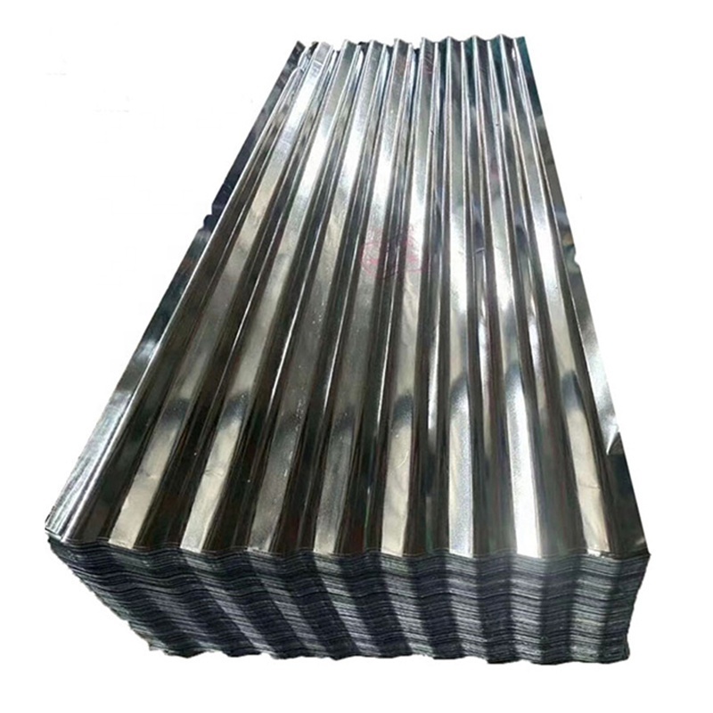 Factory price 12 feet galvanized steel plate roof panel Commercial galvanized corrugated steel plate roof panel