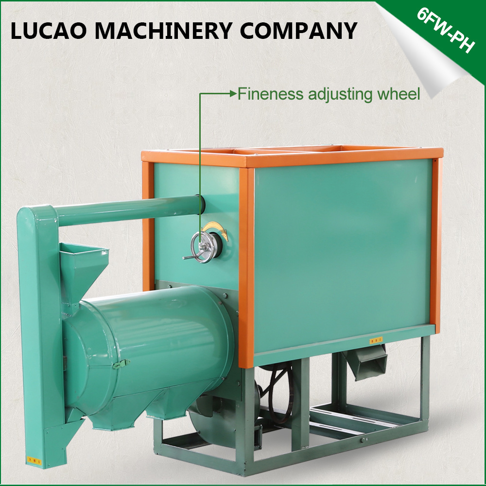 5 ton per day diesel small scale corn maize milling machine