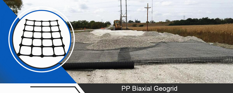 Geogrid PP Biaxial Geogrid for Road Geogrid Prices