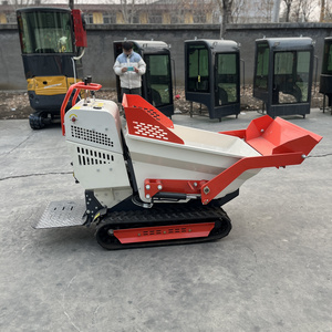 Mini Track Dumper 500kg 1000kg Mini Dump Truck Electric Crawler Mini Dumper