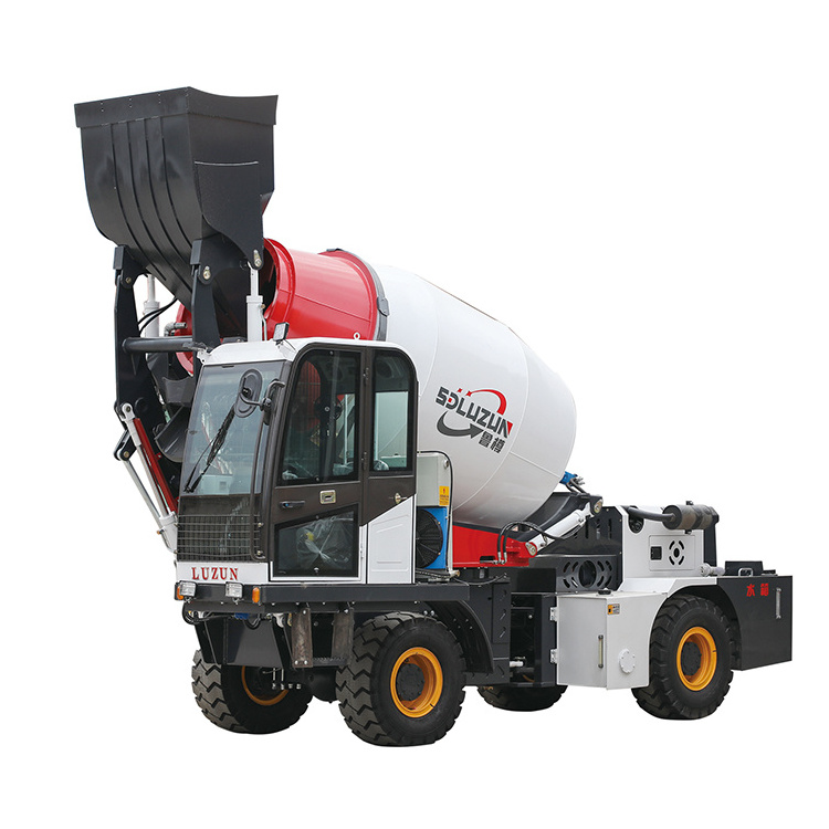 2.0cbm Self Loading Concrete Mixer Truck Concrete Machinery Mixer Cement Portable Concrete Mixer