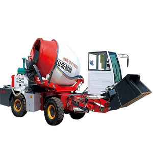 small volume factory sale self loading cement concrete mixer truck