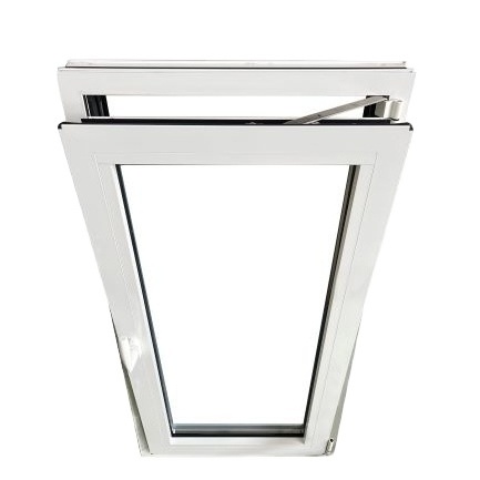 LEDOW NFRC Certificate Double Glazing Tempered Glass Aluminium Tilt And Turn Window with good Hardware handle