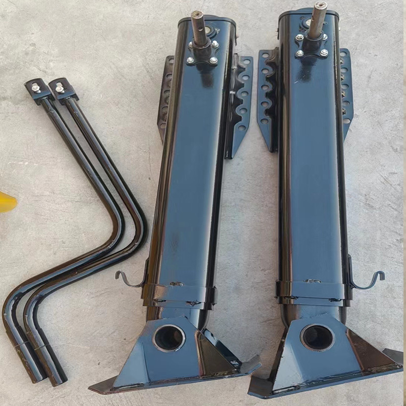 Trailer Part And Accessories Landing Gear Legs Standard 28t Inside Or Outside Single Or Two Side Operation Support Leg