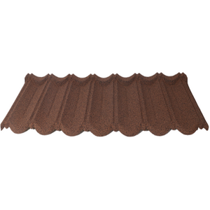 Ghana long time warranty building Materials Roofing Tiles Stone Coated Metal Roof Tile  Type Roof Tiles Chile Philippines