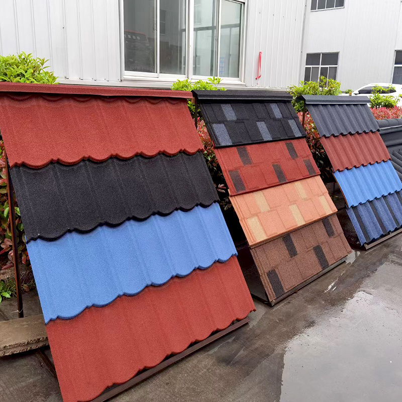 Good quality stone coated roof tile aluminum roofing tile bond roofing sheet jinhu