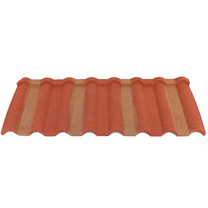 Impact Resistance Metro Stone Coated Steel Roof Tile Milano mabati Resin tile Tile Panel Watt hot sale in Kenya ghana Ethiopia