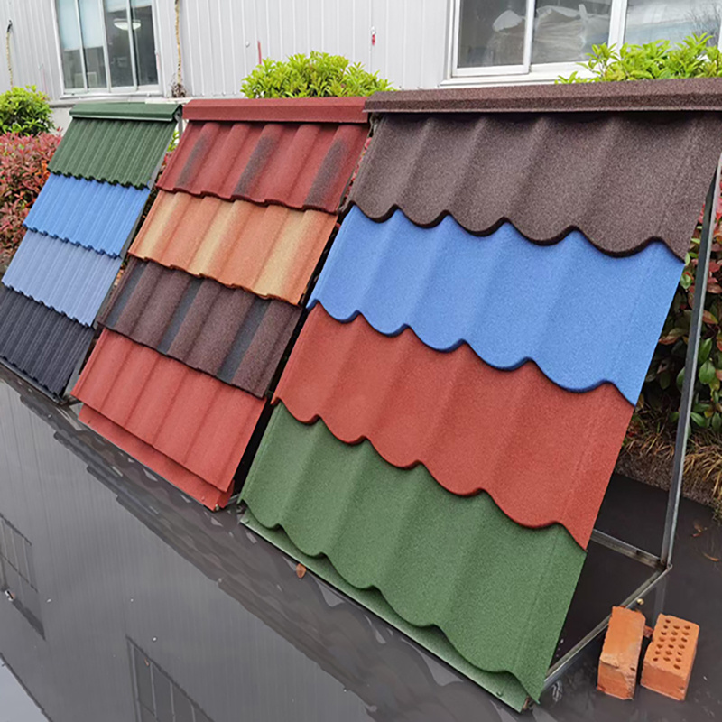 Good quality stone coated roof tile aluminum roofing tile bond roofing sheet jinhu