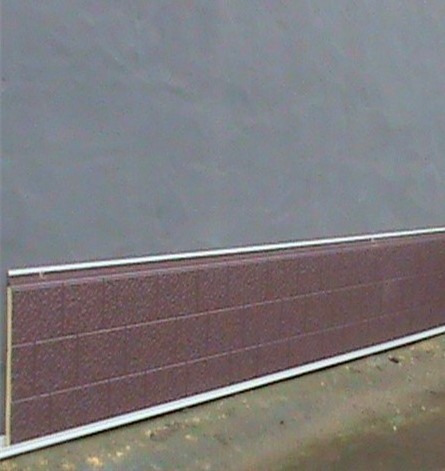 Decorative wall siding panel/PU sandwich panel/16mm exterior wall cladding for prefabricated house