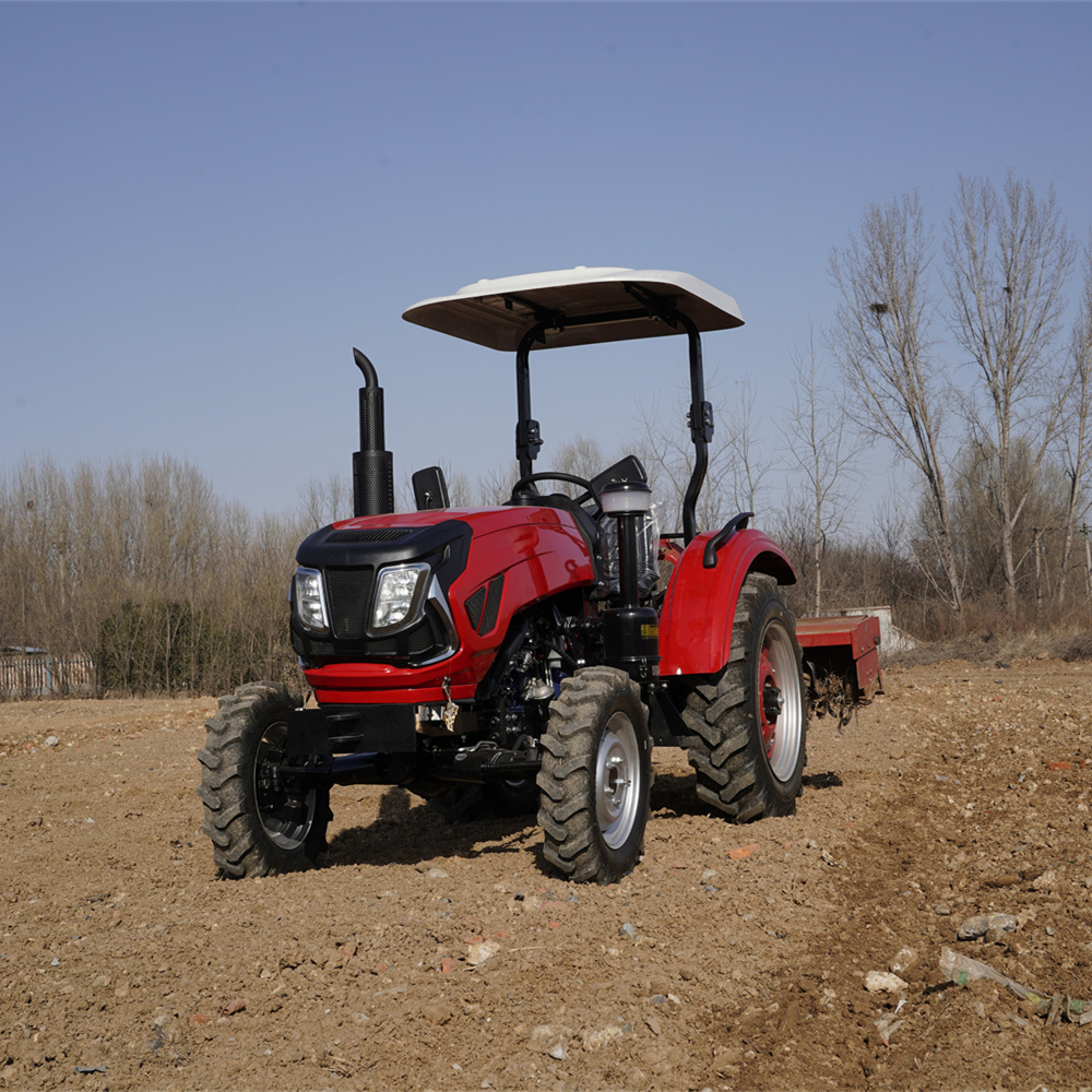 Small Compact Agricultural Farm Mini Tractores Agricolas Farming Garden Agriculture Mini Traktor 4X4 Tractor