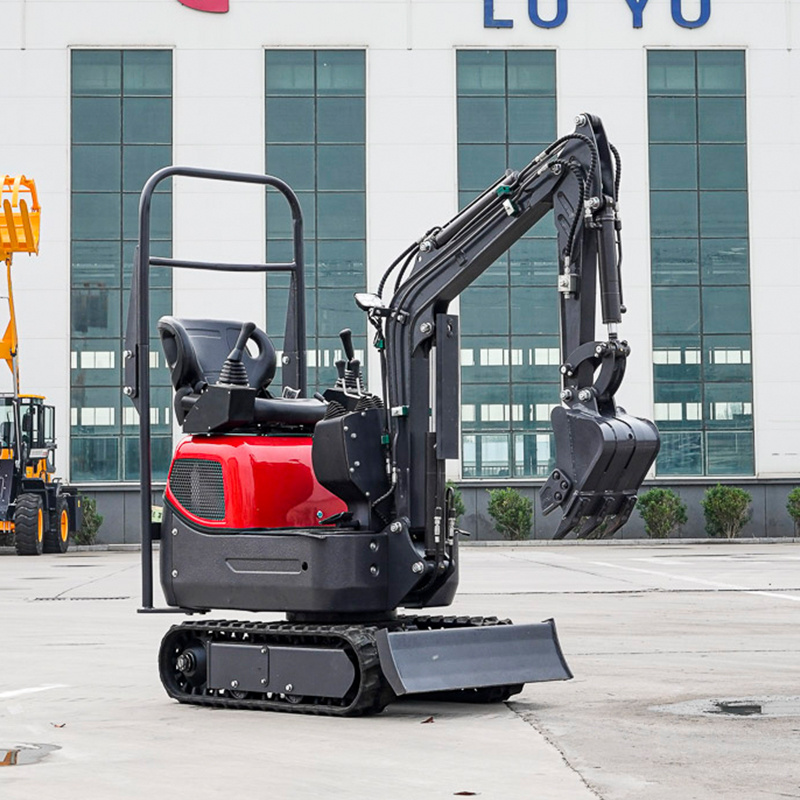 Hot Sale Mini Excavator Digging Hydraulic Small Micro Digger With Extension Crawlers And Swing Arm