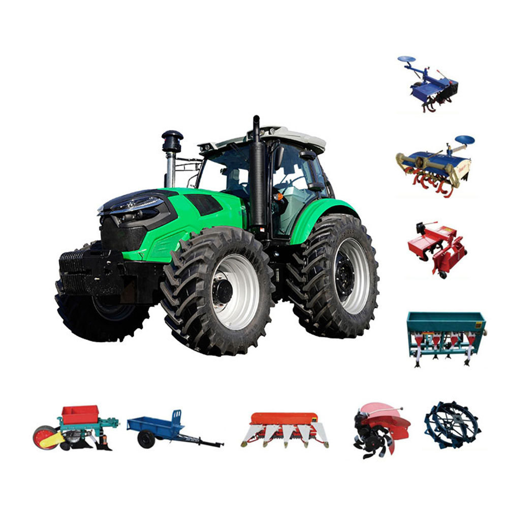 4X4 Tractores Multifunctional  Small Agricultural Compact Farm Tractor Industrial Mini Farming Mini Garden Tractor Agricola 4WD