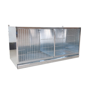 LIZE New Hot Sell Galvanized Pigeon Cage For Raising Birds Pigeons Transport Galvanized Plate Bird Cage