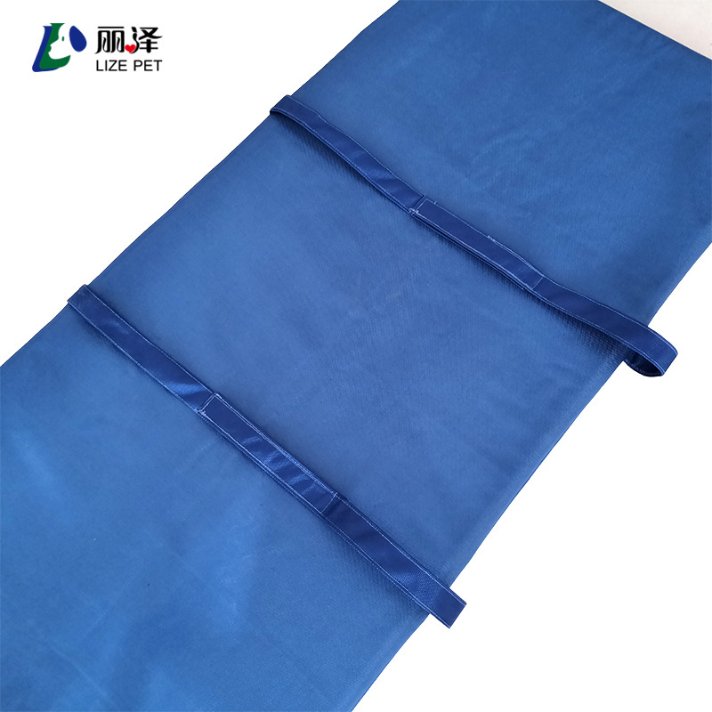 Stainless steel pet stretcher Nylon waterproof cloth Veterinary hospitals clinics commonly used veterinary stretchers