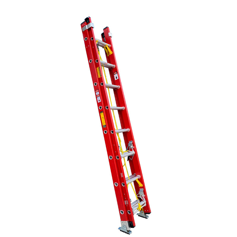 24ft 28ft 40ft Fiberglass telescopic ladder Insulation ladder Bolivia Chile Peru ladder manufacturer