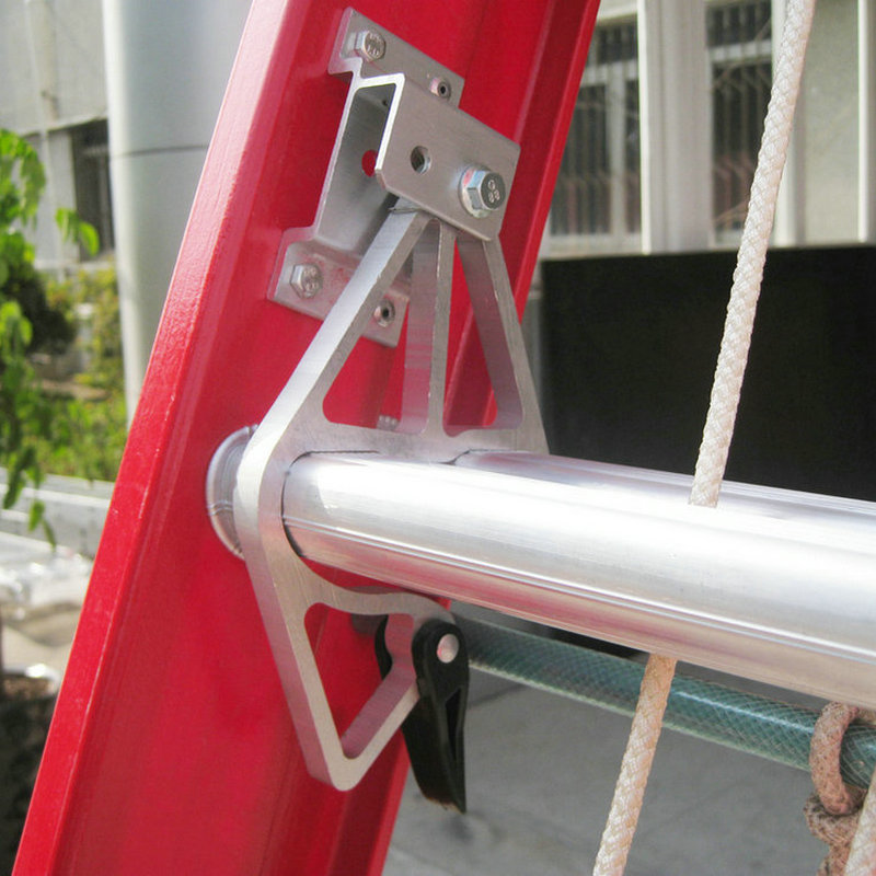 Fiberglass Extension Ladder 2*8 2*10 2*12 2*14 2*16 2*18 2*20 Steps Fiber Glass Ladder