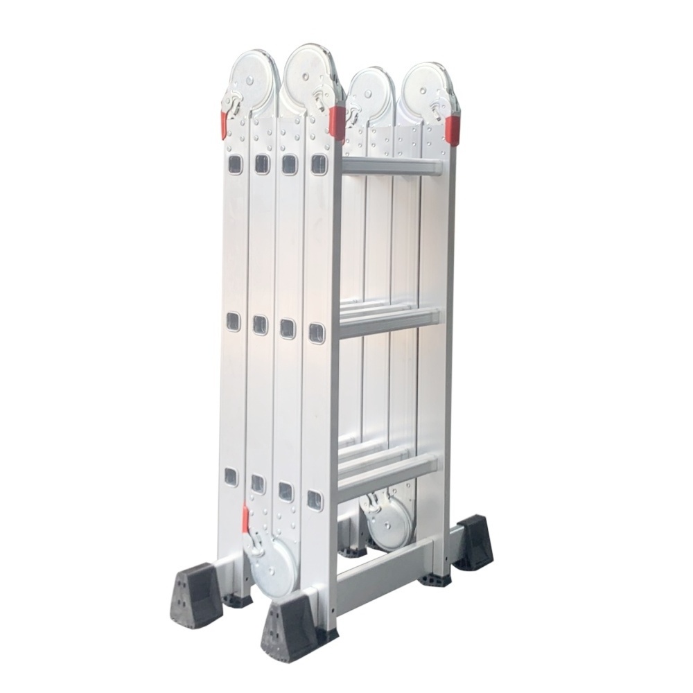 Customized Aluminum Compact Ladder 4 x 2 3 4 5 6 8 12 16 20 24 Foot