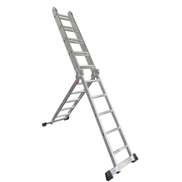 Work Platform Aluminum Step Ladder Safety Multipurpose Ladder