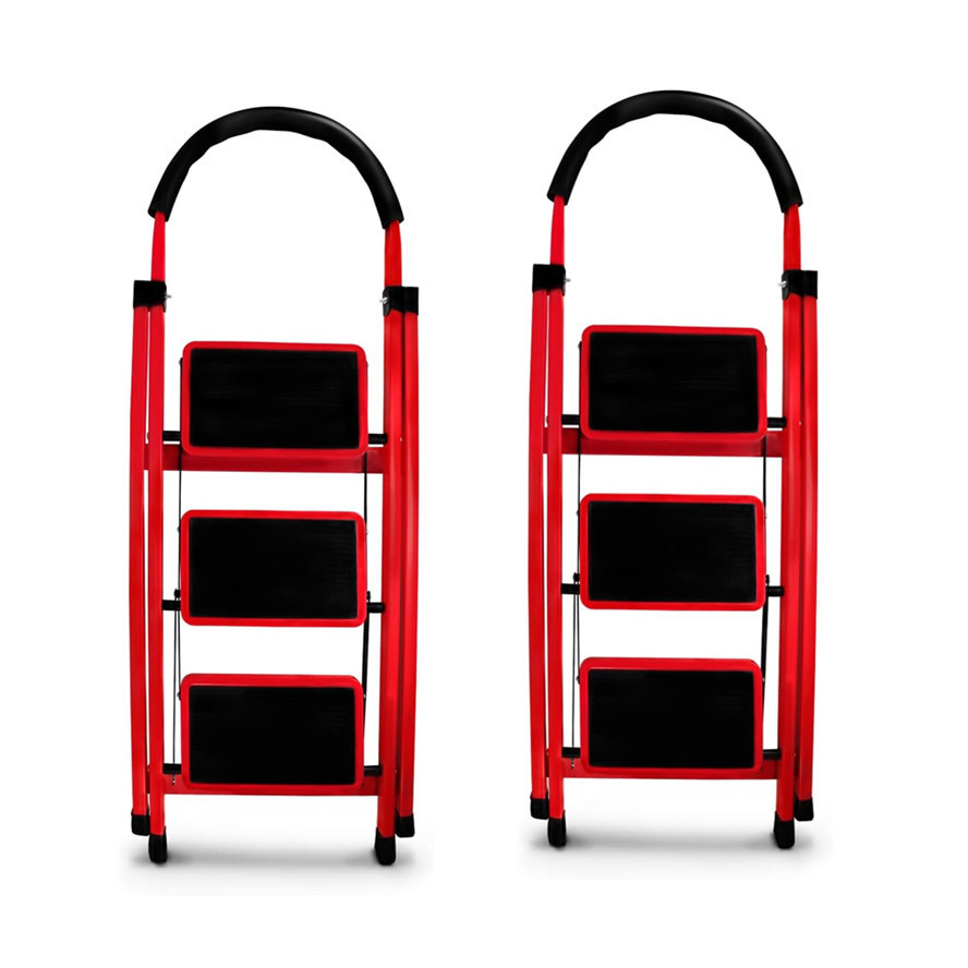 EN131 Portable HouseholdSteel ladder 3 step 4step 5steps 6steps