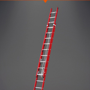 24ft 28ft 40ft Fiberglass telescopic ladder Insulation ladder Bolivia Chile Peru ladder manufacturer