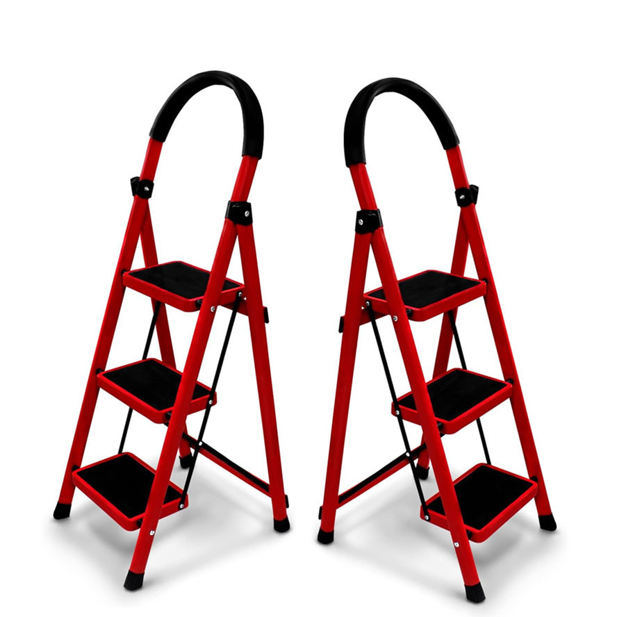 EN131 Portable HouseholdSteel ladder 3 step 4step 5steps 6steps