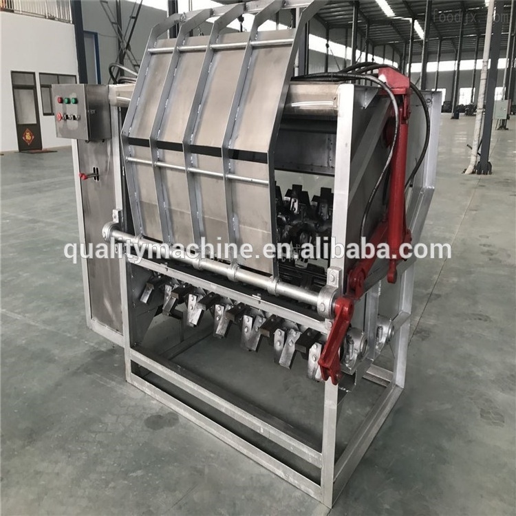 Goat Trotter Pig Hair Removal Machine With Scalding Tank Automatic Slaughtering Equipment