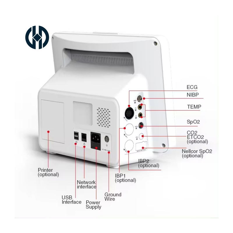 Icu Medical Hospital Equipments  Ce Approved Ambulance Multi-parameter Patient Monitor