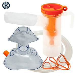 Medical Disposable Adult Pediatric Infant Nebulizer Oxygen Kit Oxygen Mask With Mouth Piece Nebulizer