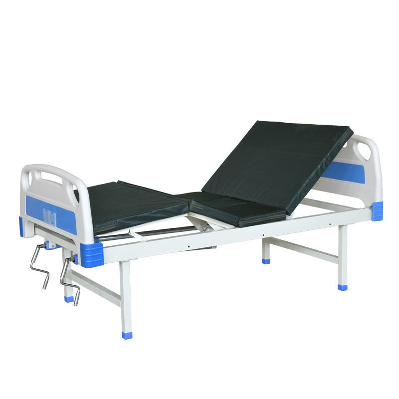 With Ce ISO Cold Rolled Steel Abs Manual Healthcare Patient Medical Hospital Bed Prices