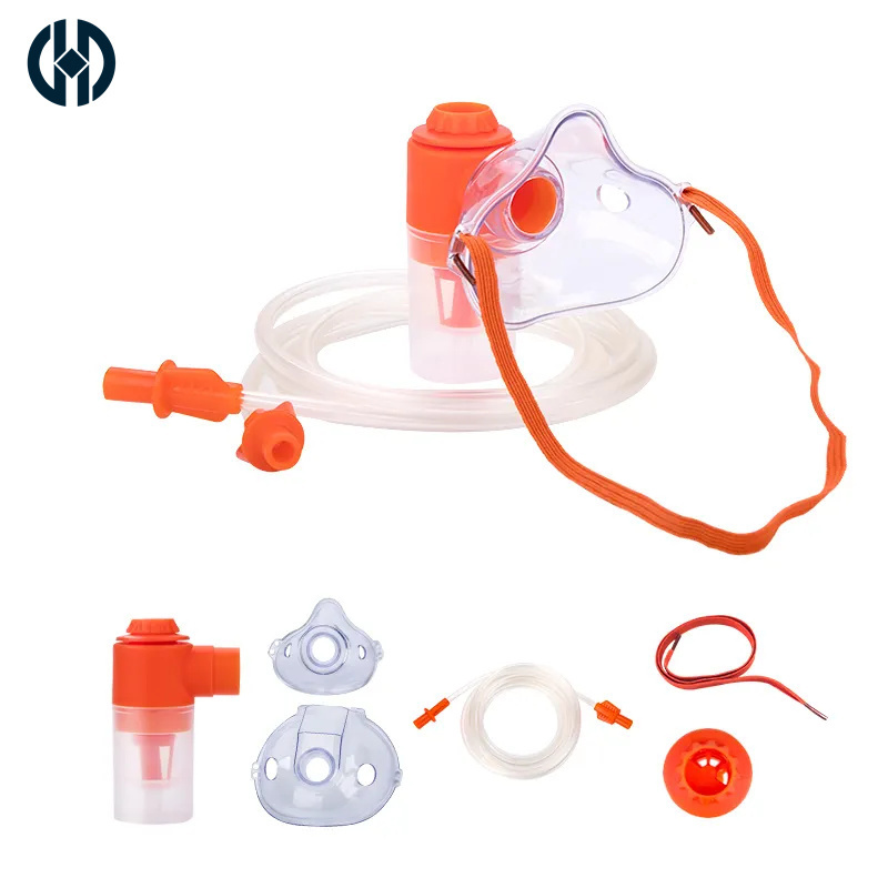 Medical Disposable Adult Pediatric Infant Nebulizer Oxygen Kit Oxygen Mask With Mouth Piece Nebulizer