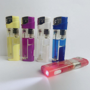 shaodong  factory electronic led lighter refillable electric lighter cigrate lighter