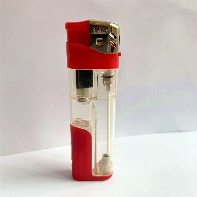 Factory Refillable Gas Lighter  LED electric lighter