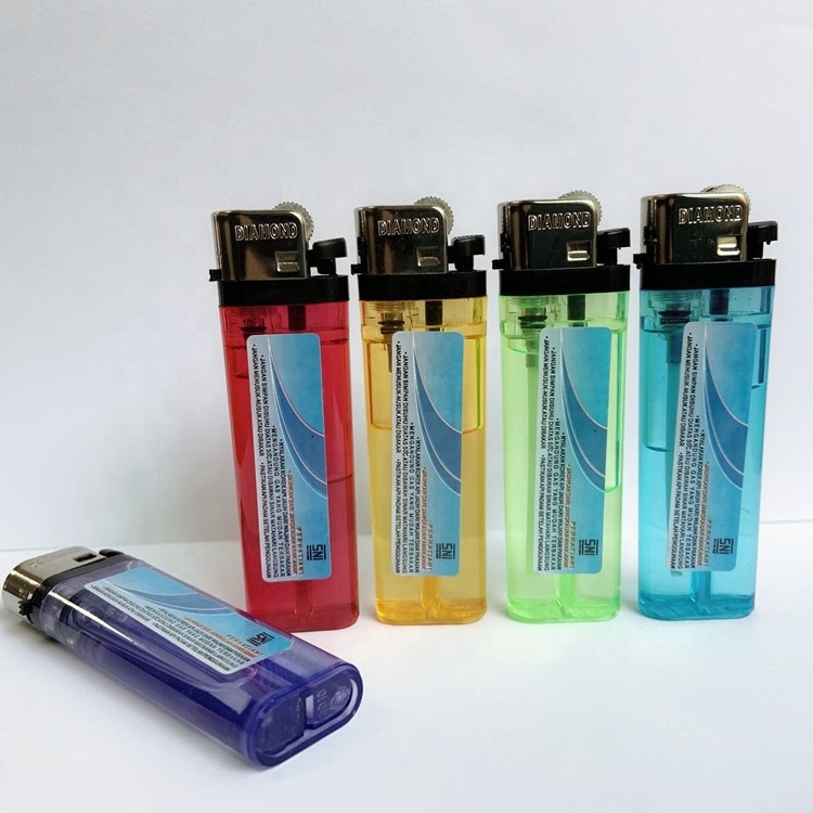 8.2 cm MS gas lighter hot sell disposable flint cigarette Wheel  lighter