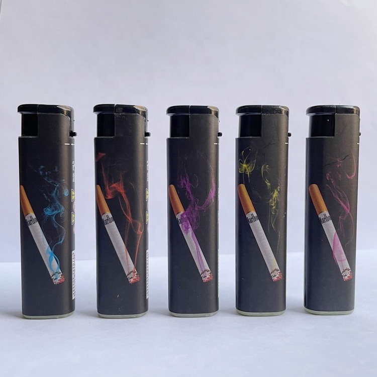 2022  Wholesales Refillable Lighter Rechargeable Art Candle Lighter Windproof Lighter factory