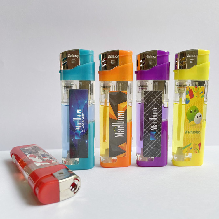 8.2CM Fenx LED electronic wholesale  lighter cheap disposable cigar lighter