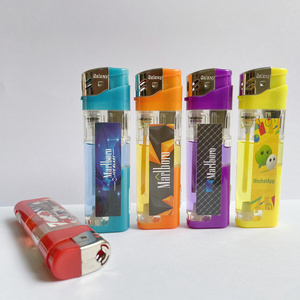 8.2CM Fenx LED electronic wholesale  lighter cheap disposable cigar lighter