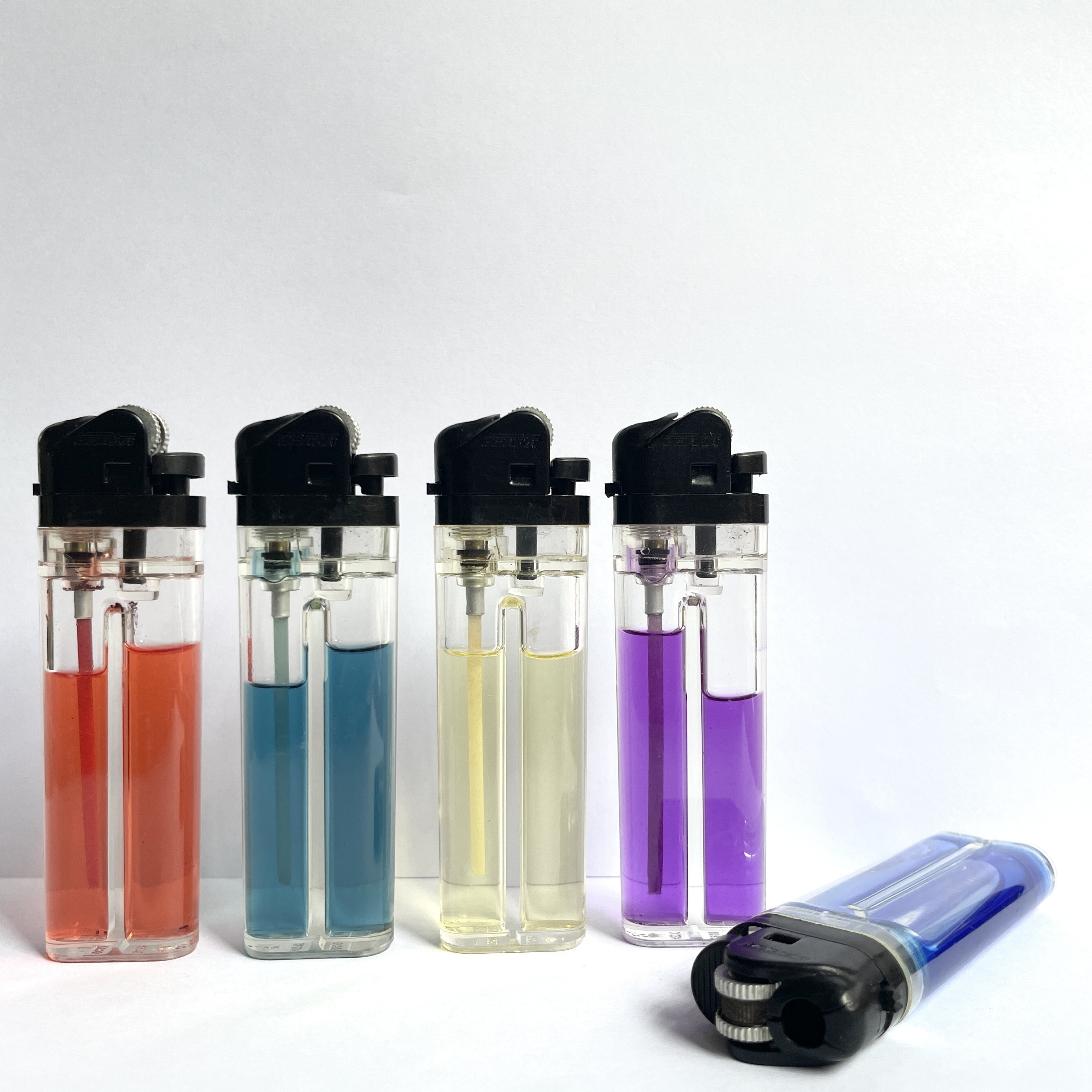 Custom disposable flint cigarette smoke  lighter pipes