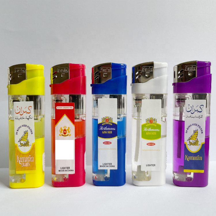 2023 Fenx LED electronic wholesale  lighter cheap disposable cigar lighter factory