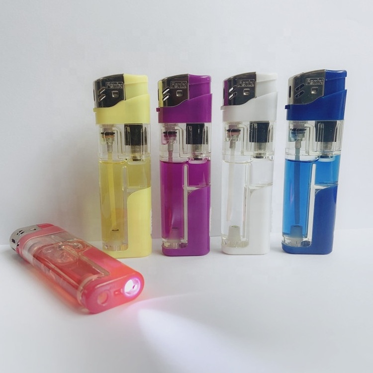 shaodong  factory electronic led lighter refillable electric lighter cigrate lighter