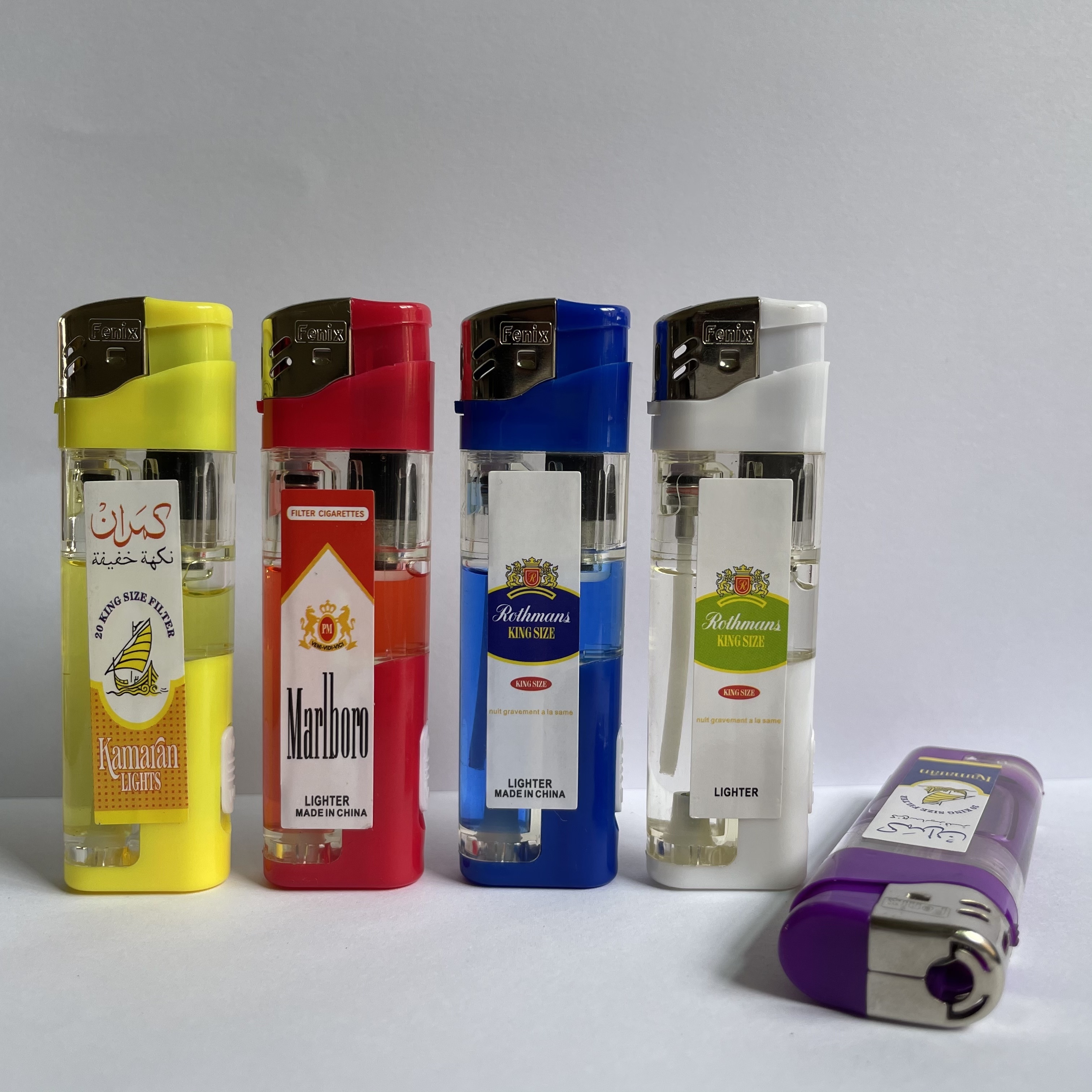 2023 Fenx LED electronic wholesale  lighter cheap disposable cigar lighter factory