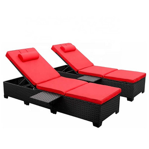 Garden Furniture Folding Beach Swimming Chaise Lounge Chairs Pool Outdoor Sun Lounger