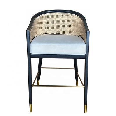 Cheap Online Selling Garden Bar Stools Rattan Furniture Outdoor Cane Nordic Rattan Bar stool