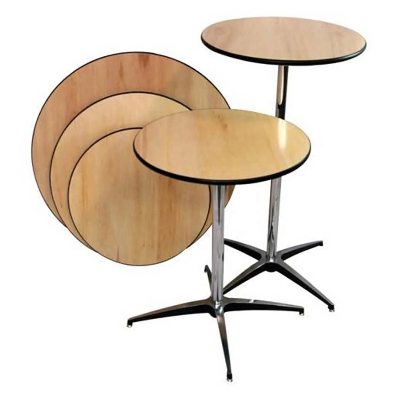 Restaurant Furniture Round Banquet Events Folding Cocktail Table