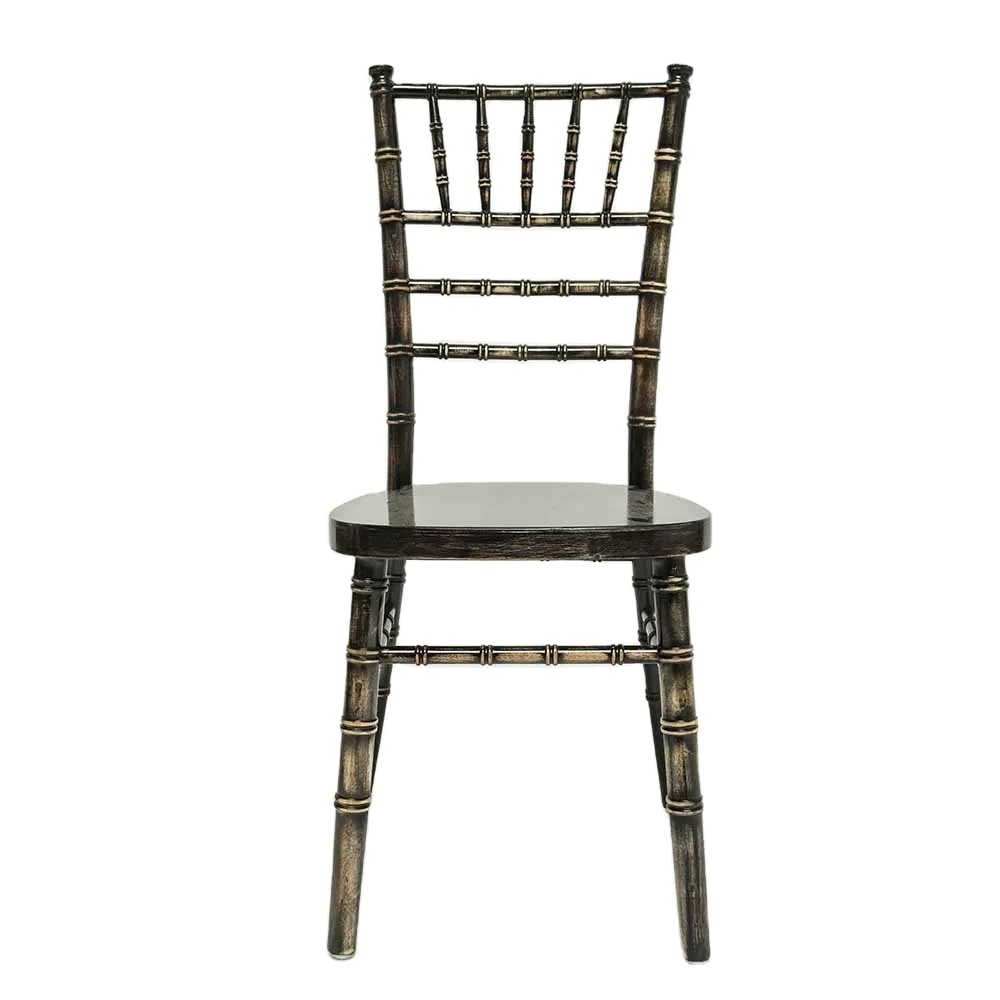 UK Style High End Washed Black Festival Wedding Event Bamboo Chiavari Chair