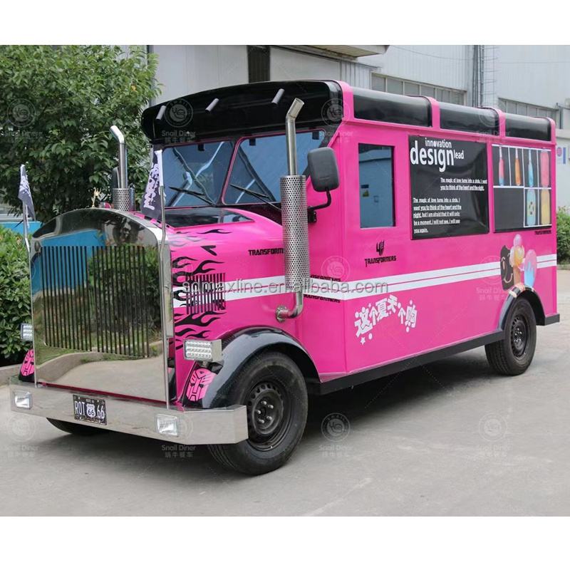 High Quality Churros Cart Coffee Mobile Food Trailer Electric Ice Cream Food Cart