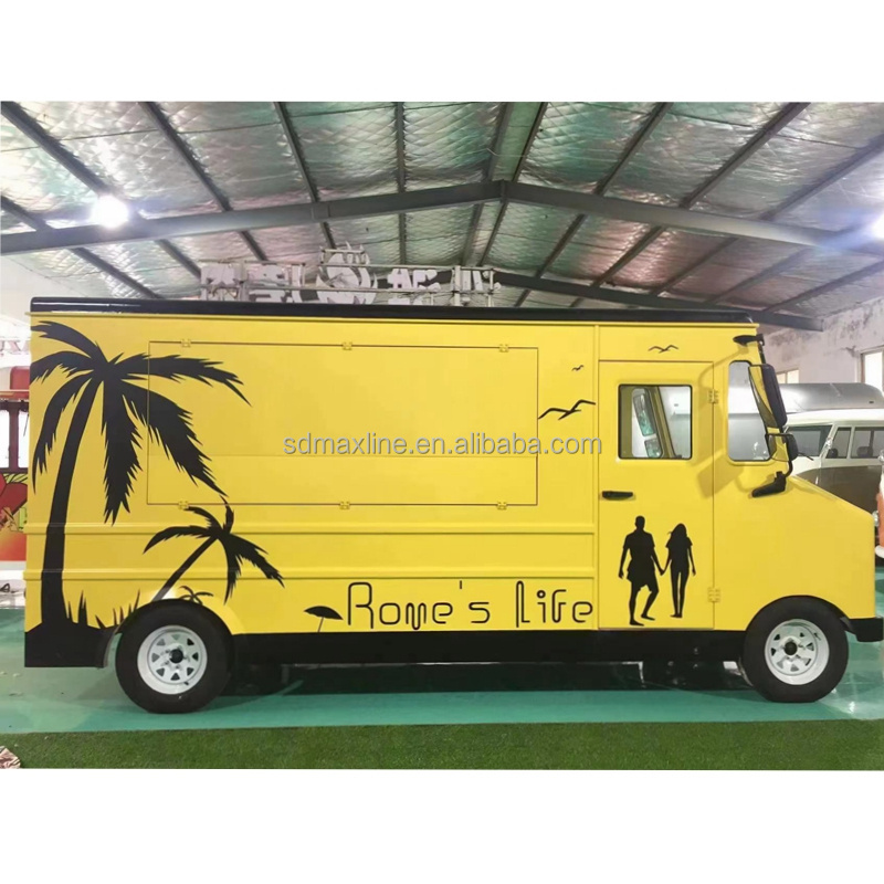 High Quality Churros Cart Coffee Mobile Food Trailer Electric Ice Cream Food Cart