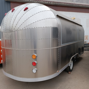 Widely Used Equipment  Vending Towable Food Trailer Airstream Fast Food Fruit Truck For Sale For Europe