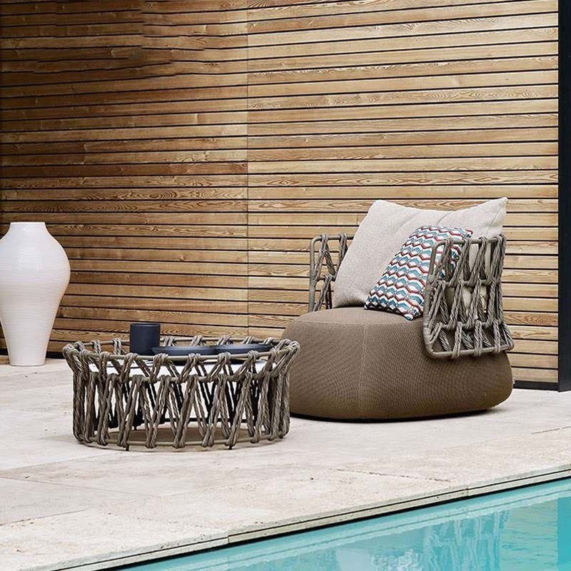 Customize Patio Villa Hotel Resort Garden Sofa Set Outdoor Furniture